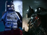 Lego Batman: Kara Şövalye'nin Mirası'nın yanında Batman: Arkham Knight'ın tanıtım resmi