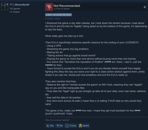 Olumsuz Subnautica 2 Steam incelemesi gösterildi