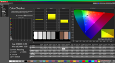 Kalibrasyondan sonra ColorChecker