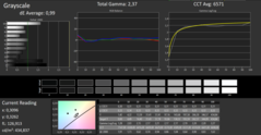 CalMAN: Greyscale - calibrated