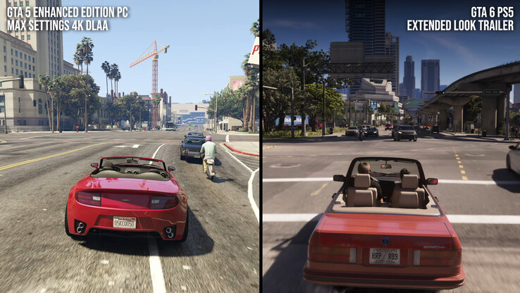 Grand Theft Auto V Enhanced Edition, GTA VI ile oldukça benzer bir RT uygulaması kullanıyor, ancak yansımalar PC'de gözle görülür şekilde daha iyi. Ancak bu, hikayenin tamamını anlatmıyor.