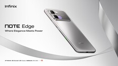 Infinix Note Edge 7,2 mm kalınlığında ve 185 gram ağırlığında (Görsel kaynağı: Infinix)
