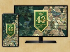 Zelda'nın 40. yıl dönümü duvar kâğıdı gösteriliyor