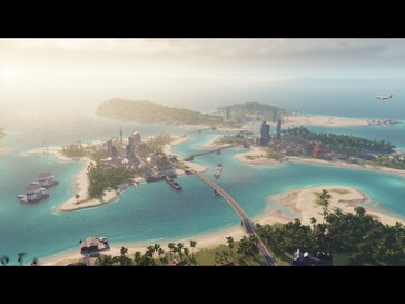 Tropico 6, seride ilk kez oyuncuların birden fazla adayı birbirine bağlamasına olanak tanıyor.