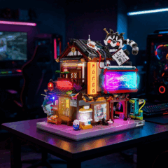 Lumibricks’in yeni manga dükkanı ışıklandırıldı