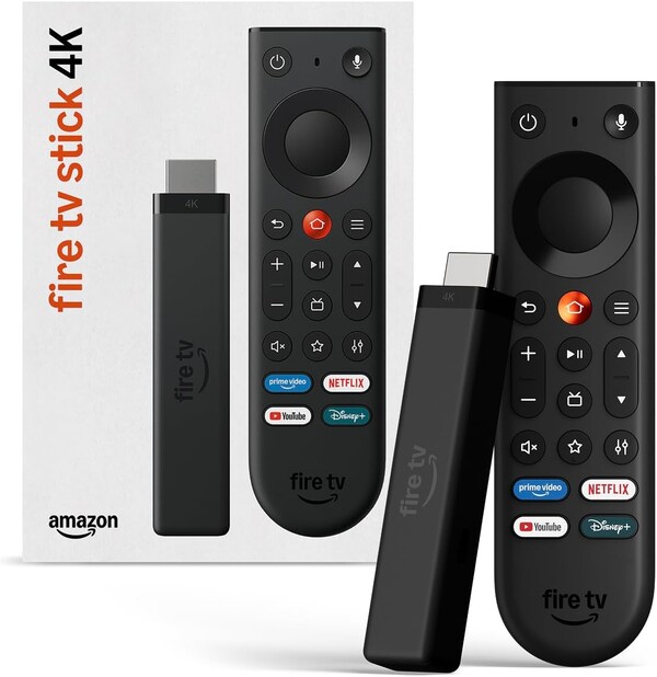 Yeni Fire TV Stick 4K (resimde görülen), Fire TV 4K Max ve Fire TV Cube'un altında yer alıyor.