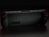 Steam Deck OLED’in arkadan çekilmiş bir fotoğrafı