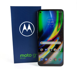 In review: Motorola Moto G9 Plus. Test device provided by Motorola Germany