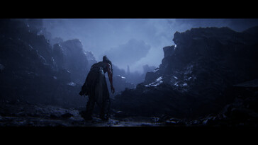 Senua's Saga: Hellblade II'deki bir ortamı gösteren bir görüntü.