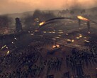 Total War: Attila'da bir kuşatmayı gösteren bir görsel; oyun şu anda Steam'de %55 indirimli.