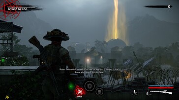 Resim: Zombie Army 4 oyunundan bir ekran görüntüsü.