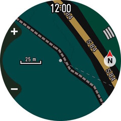 Harita, karanlık modda da görüntülenebilir