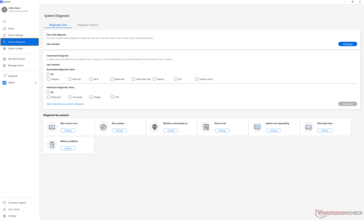 Sistem tanılama özellikleri