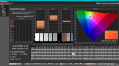 Kalibrasyondan sonra ColorChecker