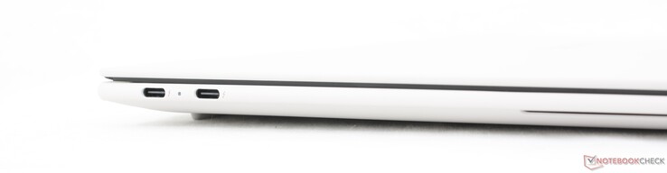 Sol: 2x USB-C Thunderbolt 4 w/ DisplayPort 2.1 + Güç Dağıtımı (65 W)