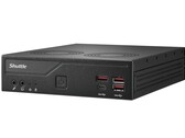 Shuttle XPC slim DB860 mini PC, 96 GB'a kadar RAM ile donatılabilir.