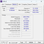 CPU-Z Bellek