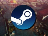 Steam logosunu ve şu anda %75 indirimli olan Expeditions: Rome oyununu gösteren bir resim.
