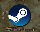 Battle Brothers oyununu ve Steam logosunu gösteren bir görsel.