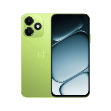 Neo Green rengindeki OnePlus N6 Lite 4G.