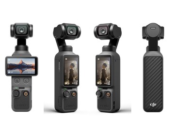 DJI Osmo Pocket 4, yakınlaştırma ve özel kontroller için yeni düğmelere sahiptir.