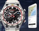 Casio'nun ECB-2300HR-1A saati (resimde) Honda ile birlikte tasarlanmış özel bir modeldir. (Resim kaynağı: Casio)