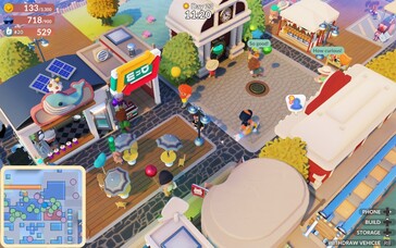 Resim: Go-Go Town! oyunundan bir ekran görüntüsü.
