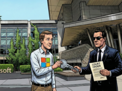 Microsoft, mahkeme kararı olması durumunda BitLocker anahtarlarını teslim ediyor. (Nano Banana Pro ile oluşturulan sembolik görüntü)