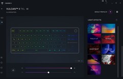 Turtle Beach Vulcan II TKL klavye yazılımı RGB aydınlatma ayarları