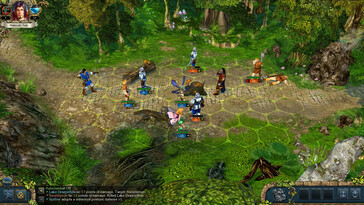 Resim: King's Bounty: The Legend oyunundan bir ekran görüntüsü.