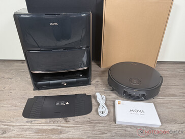 Mova Z60 Ultra Silindir Komple teslimat kapsamı