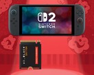 Switch 2, M.2 2230 NVMe SSD ile gösterilmiştir