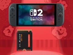 Switch 2, M.2 2230 NVMe SSD ile gösterilmiştir