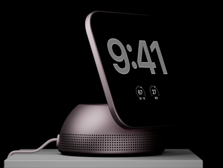 Apple'ın yakında çıkacak HomePad'inin resmi olmayan görseli.