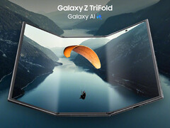 Galaxy Z TriFold, 10 inçlik bir ekranı ortaya çıkarmak için genişler.