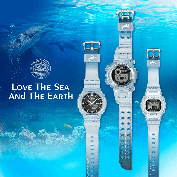 G-Shock Love The Sea and The Earth 2026 ICERC saatleri