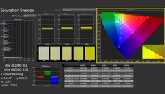 CalMAN: Color Saturation