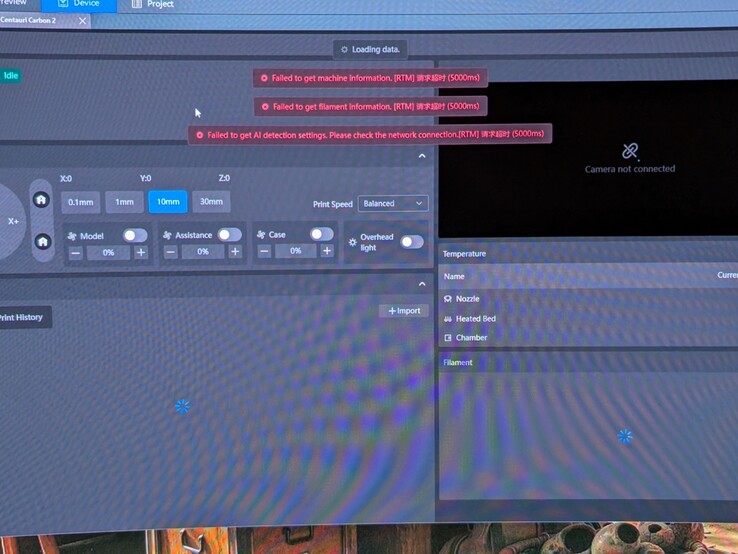 Windows'ta Elegoo Slicer rastgele hata veriyor.