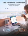 Anker Nano Seyahat Adaptörü (4'ü 1 arada, 100 W, Akıllı Ekran) için sızdırılmış bir pazarlama görseli
