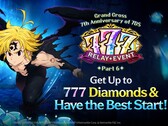 Yedi Ölümcül Günah: Grand Cross 7. yıldönümü Perfect 7 güncellemesi anahtar resmi.