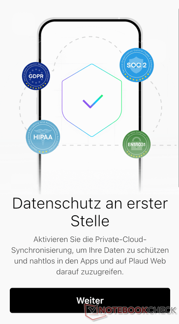 Plaud Note Pro, veri koruma söz konusu olduğunda iyi bir konuma sahiptir.
