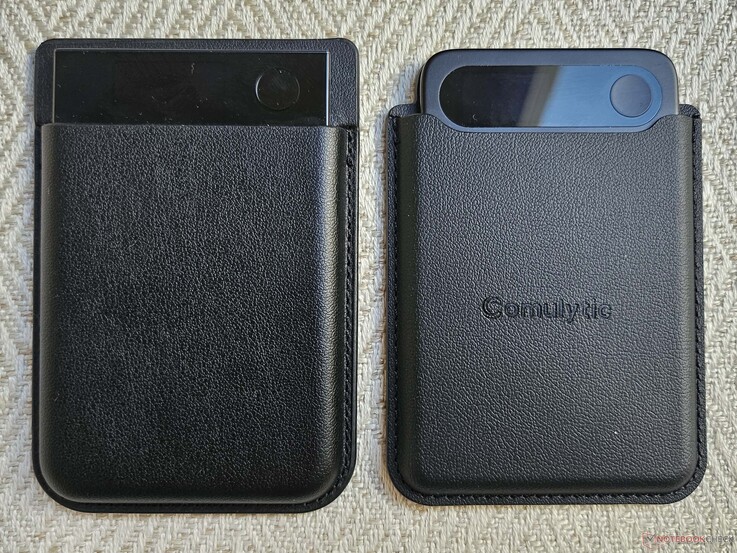 Comulytic Note Pro daha yuvarlak bir tasarıma sahiptir, ancak bunun dışında Plaud Note Pro ile çok benzerdir.