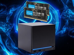 Çift kanallı DDR5 SODIMM RAM ile gösterilen Steam Machine