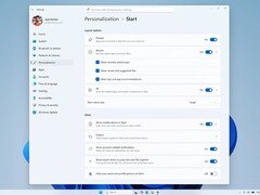 Windows 11 Build 26300.8553, Deneysel kanalına modüler Başlat menüsü denetimleri getiriyor.