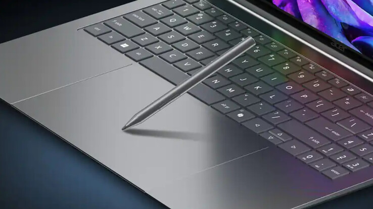 Acer Swift 16’nın dokunsal izleme paneli, MPP 2.5 eğim özelliğine sahip stylus kalemleri desteklemektedir.