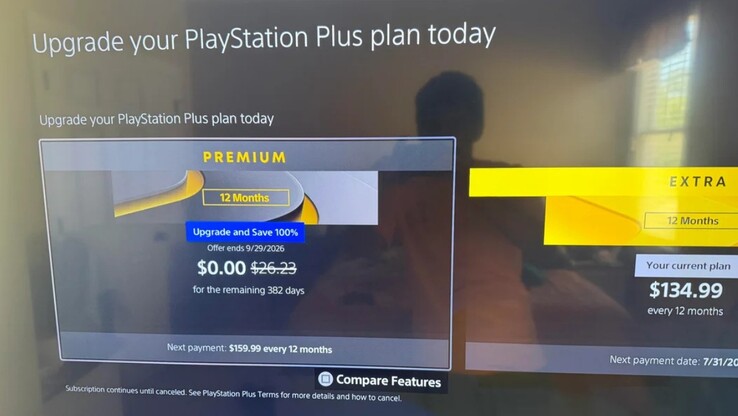 PS Plus ücretsiz Premium teklifi.