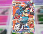Mega Lucario ex, Pokémon TCG Pocket için Pulsing Aura genişleme paketinin başında yer alıyor ve artık iOS ve Android adreslerinde mevcut.