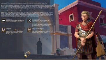 Resim: Sid Meier's Civilization VII oyunundan bir ekran görüntüsü.