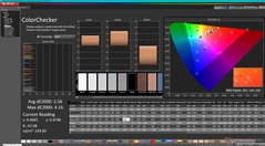 Kalibrasyondan önce ColorChecker (P3)