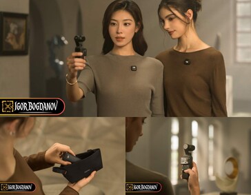 Osmo Pocket 4, Osmo Pocket 3'e oldukça benziyor.